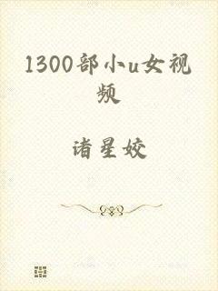 1300部小u女视频
