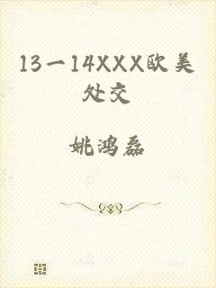 13一14XXX欧美处交