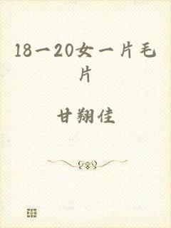 18一20女一片毛片