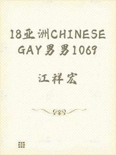 18亚洲CHINESEGAY男男1069