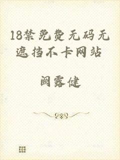18禁免费无码无遮挡不卡网站