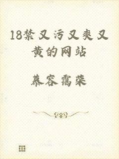 18禁又污又爽又黄的网站