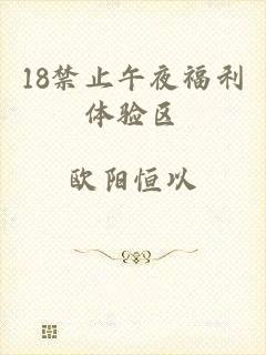 18禁止午夜福利体验区