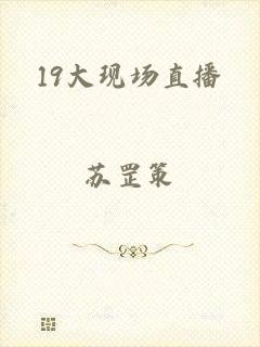 19大现场直播