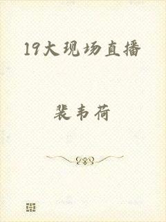 19大现场直播