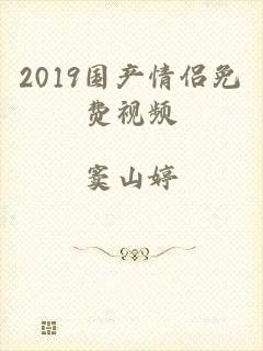 2019国产情侣免费视频