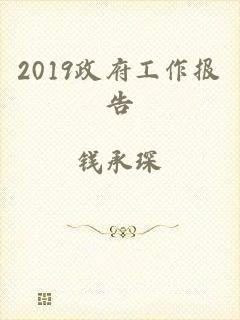 2019政府工作报告