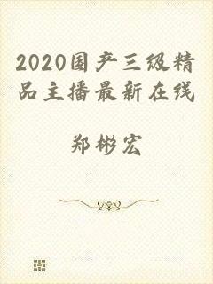 2020国产三级精品主播最新在线