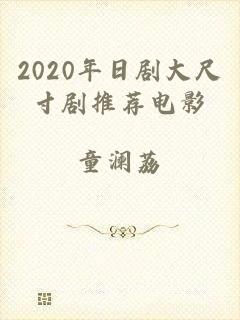 2020年日剧大尺寸剧推荐电影