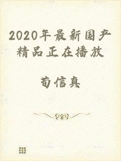 2020年最新国产精品正在播放