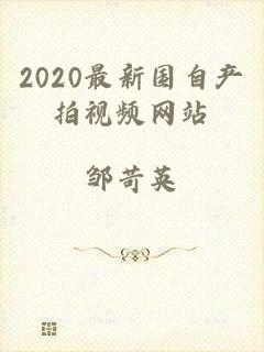 2020最新国自产拍视频网站