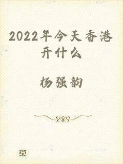 2022年今天香港开什么
