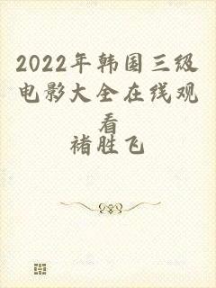 2022年韩国三级电影大全在线观看