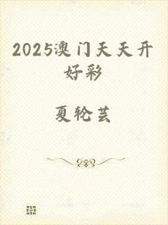 2025澳门天天开好彩
