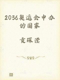 2036奥运会申办的国家
