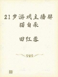 21岁游戏主播胖猫自杀