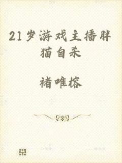 21岁游戏主播胖猫自杀