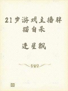 21岁游戏主播胖猫自杀