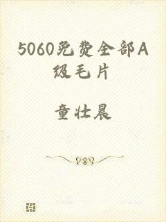 5060免费全部A级毛片