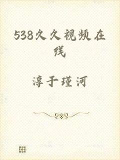 538久久视频在线
