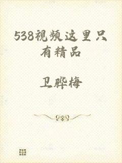 538视频这里只有精品
