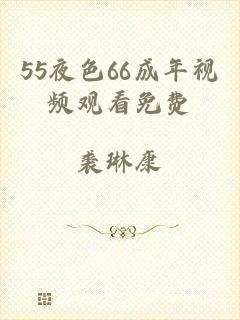 55夜色66成年视频观看免费