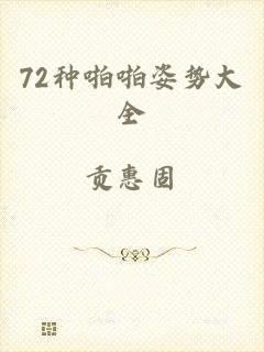 72种啪啪姿势大全