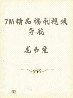 7M精品福利视频导航