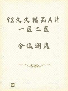92久久精品A片一区二区