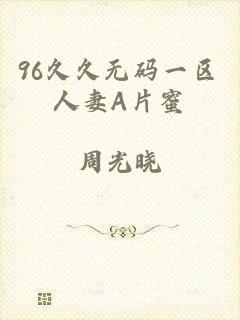 96久久无码一区人妻A片蜜