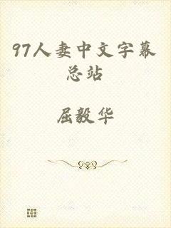97人妻中文字幕总站