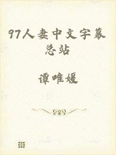 97人妻中文字幕总站