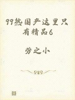 99热国产这里只有精品6