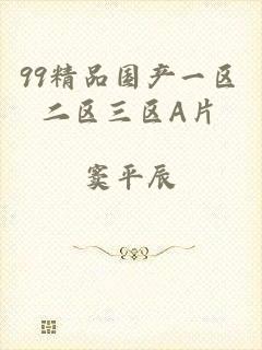 99精品国产一区二区三区A片