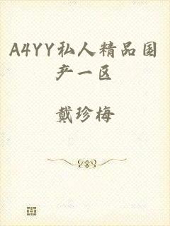 A4YY私人精品国产一区