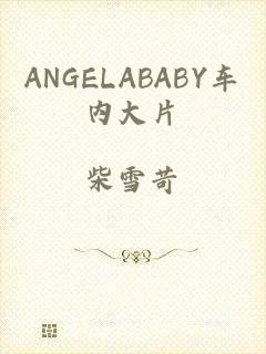 ANGELABABY车内大片