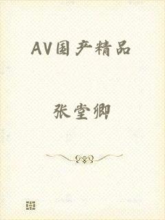 AV国产精品