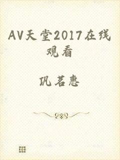 AV天堂2017在线观看