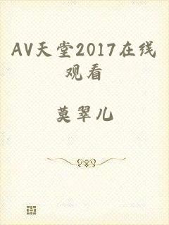 AV天堂2017在线观看