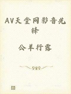 AV天堂网影音先锋