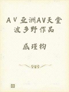 AⅤ亚洲AV天堂波多野作品