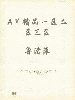 AⅤ精品一区二区三区