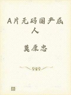 A片无码国产成人