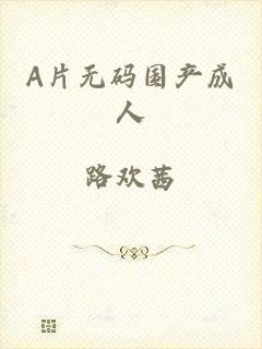 A片无码国产成人