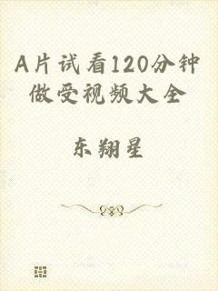 A片试看120分钟做受视频大全