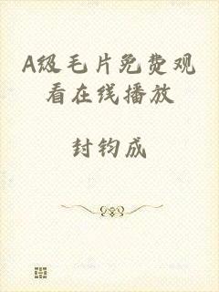 A级毛片免费观看在线播放