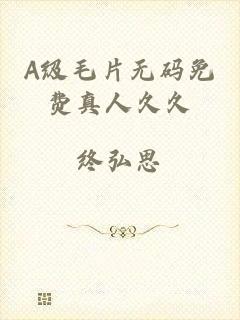 A级毛片无码免费真人久久
