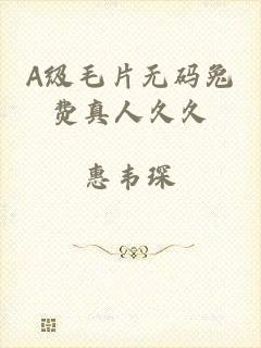 A级毛片无码兔费真人久久