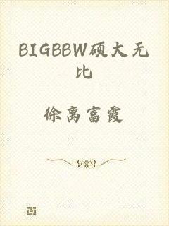 BIGBBW硕大无比