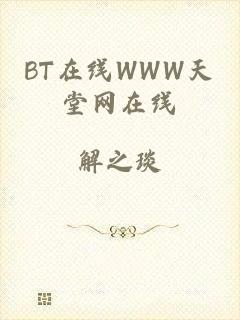 BT在线WWW天堂网在线